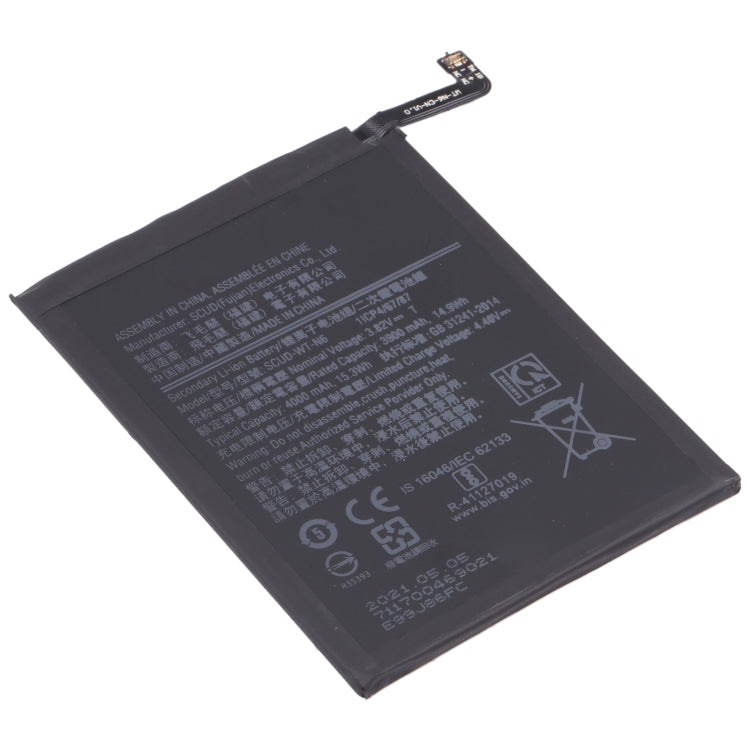 4000mAh SCUD-WT-N6 Li-ion Battery Replacement for Samsung Galaxy A10S SM-A107/A20S SM-A207, For Samsung Galaxy A10S