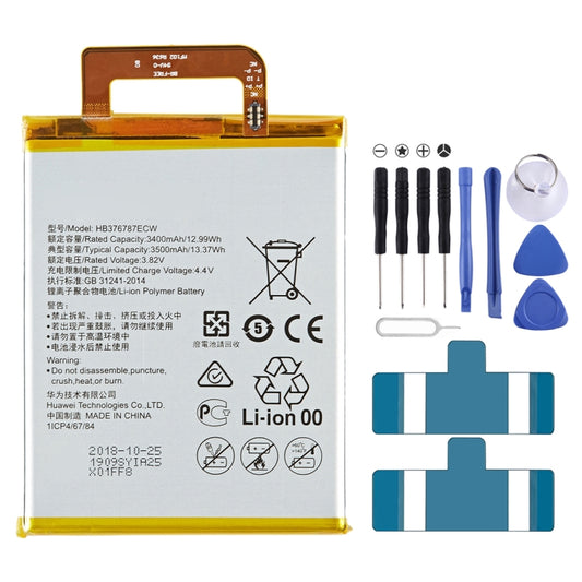3500mAh HB376787ECW for Honor V8 Li-Polymer Battery Replacement, For Honor V8