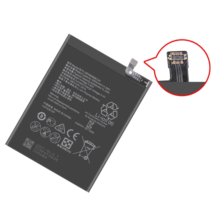 4000mAh HB396689ECW Li-Polymer Battery Replacement for Huawei Y7 Prime / Y7 2017 / Enjoy 7 Plus, For Huawei Y7 Prime - BSPART