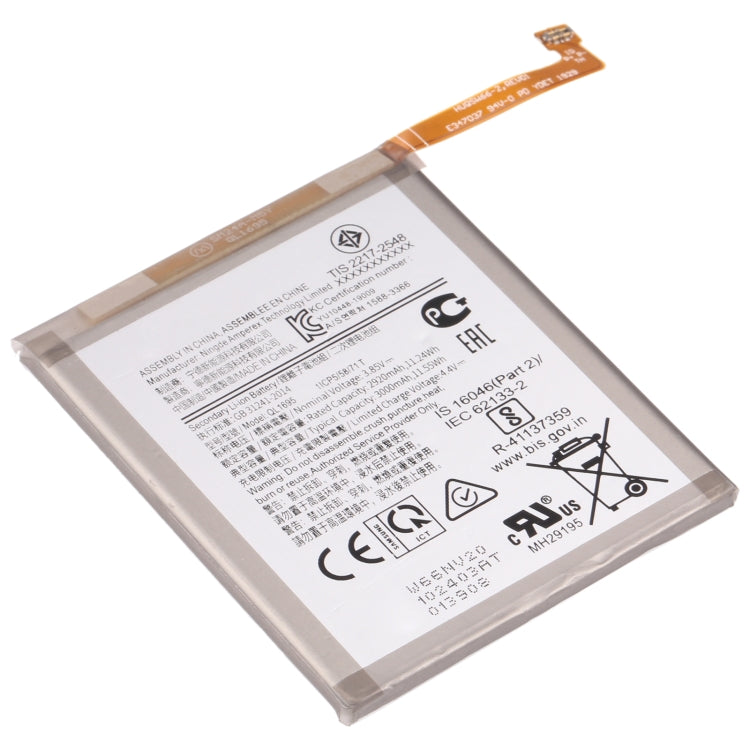 Original 3000mAh QL1695 for Samsung Galaxy A01 SM-A015 Li-ion Battery Replacement, For Samsung Galaxy A01