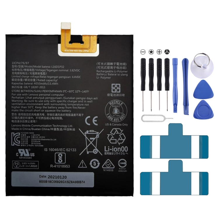 4050mAh L16D1P32 for Lenovo Phab2 Li-Polymer Battery, For Lenovo Phab2