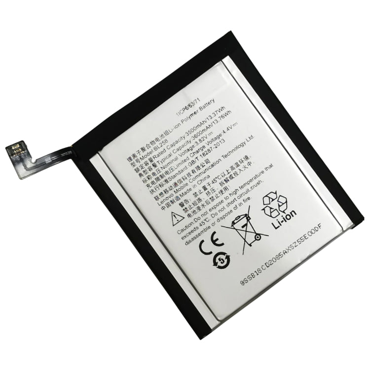 3500mAh BL258 for Lenovo Vibe X3 Li-Polymer Battery, For Lenovo Vibe X3