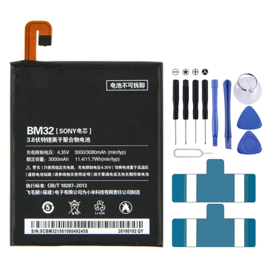 BM32 3000mAh for Xiaomi Mi 4 Li-Polymer Battery, For Xiaomi Mi 4