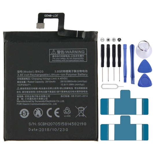 BN20 2810mAh for Xiaomi Mi 5c Li-Polymer Battery, For Xiaomi Mi 5c