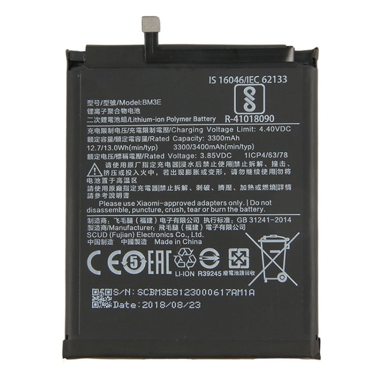 BM3E 3300mAh for Xiaomi Mi 8 Li-Polymer Battery, For Xiaomi Mi 8