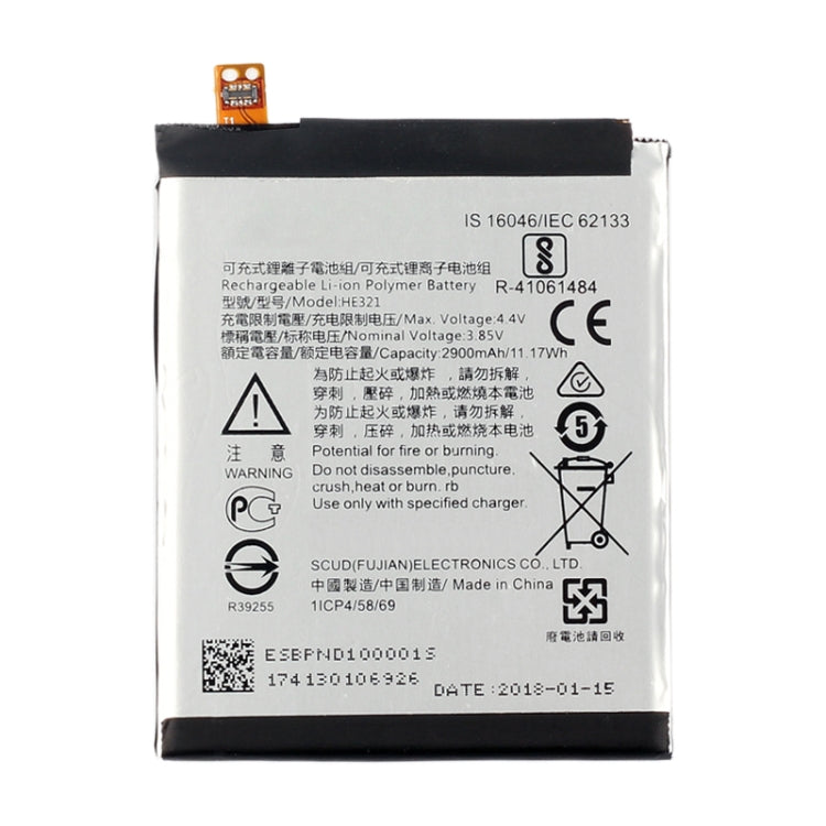 HE321 for Nokia 5 TA-1053 Li-ion Polymer Battery&#160;, For Nokia 5