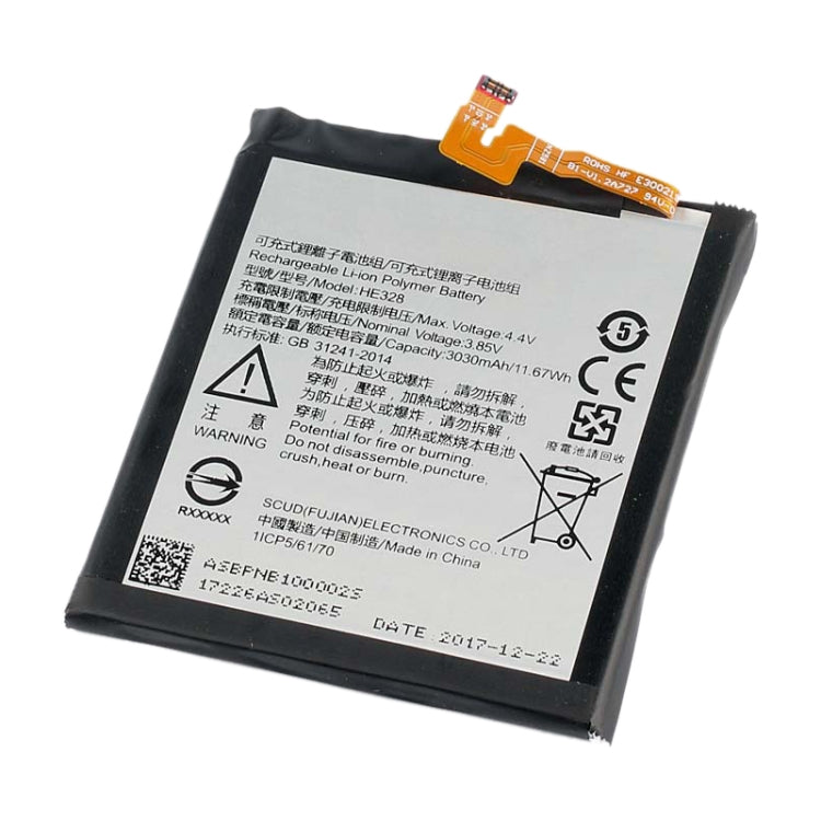 HE328 for Nokia 8 Li-ion Polymer Battery, For Nokia 8