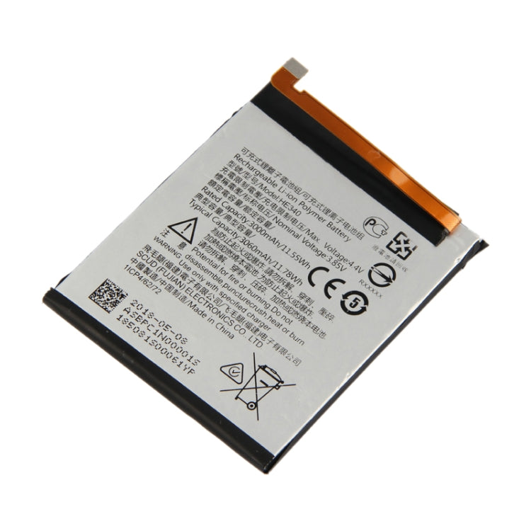 HE340 for Nokia 7 Li-ion Polymer Battery, For Nokia 7