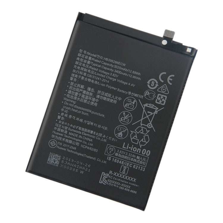 HB396286ECW Li-ion Polymer Battery for Huawei Honor 10 Lite /  P Smart (2019), For Honor 10 Lite