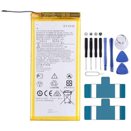 For Motorola Moto X4 XT1900-4/XT1900-5/XT1900-6/XT1900-7 3000mAh Replacement Li-Ion Battery HX40, For Motorola Moto X4