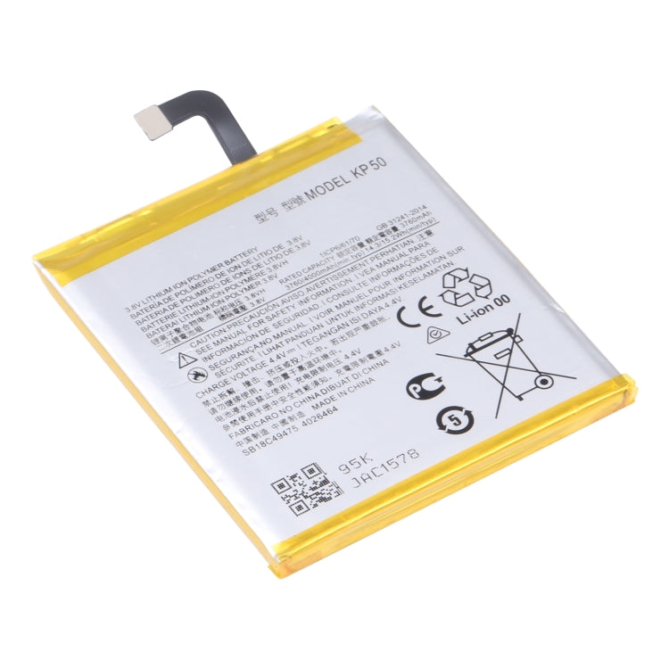 For Motorola One Zoom / One Pro 4000mAh Replacement Li-Polymer Battery KP50, For Motorola One Zoom