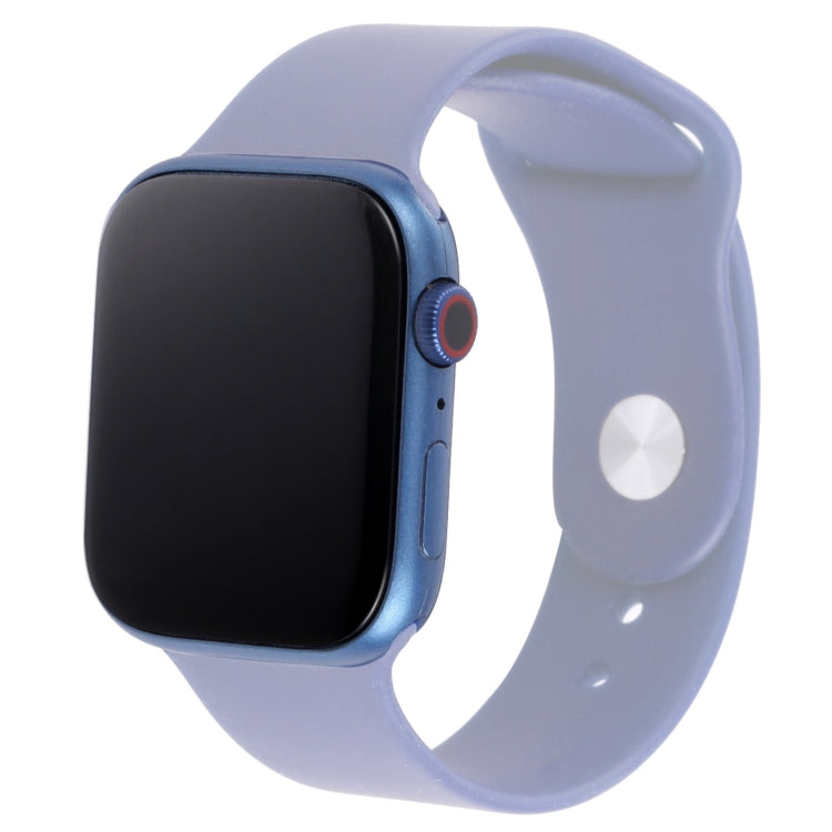 For Apple Watch Series 7 45mm Black Screen Non-Working Fake Dummy Display Model, For Photographing Watch-strap, No Watchband