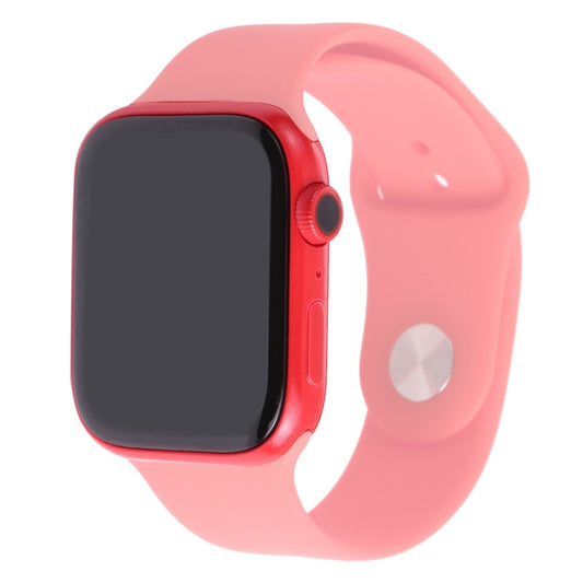 For Apple Watch Series 7 45mm Black Screen Non-Working Fake Dummy Display Model, For Photographing Watch-strap, No Watchband