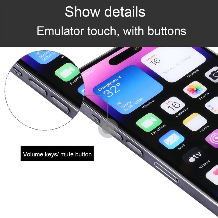 Color Screen Non-Working Fake Dummy Display Model for iPhone 14 Pro