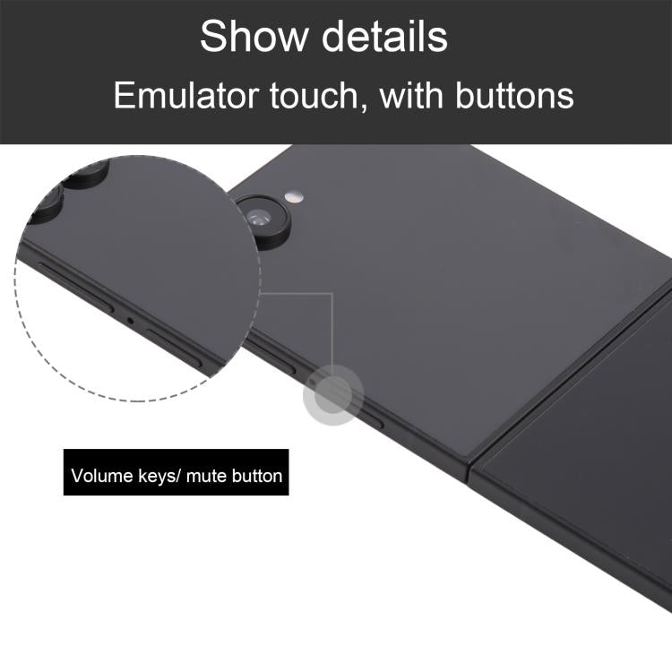 For Samsung Galaxy Z Flip8 5G Black Screen Non-Working Fake Dummy Display Model