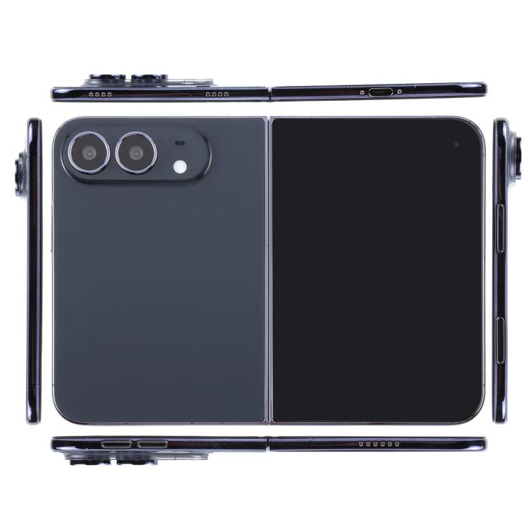 For iPhone Fold Black Screen Non-Working Fake Dummy Display Model