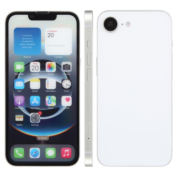 For iPhone 16e Color Screen Non-Working Fake Dummy Display Model