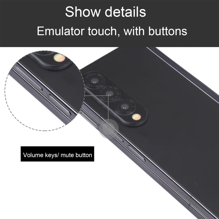 For Samsung Galaxy Z Fold4 Black Screen Non-Working Fake Dummy Display Model