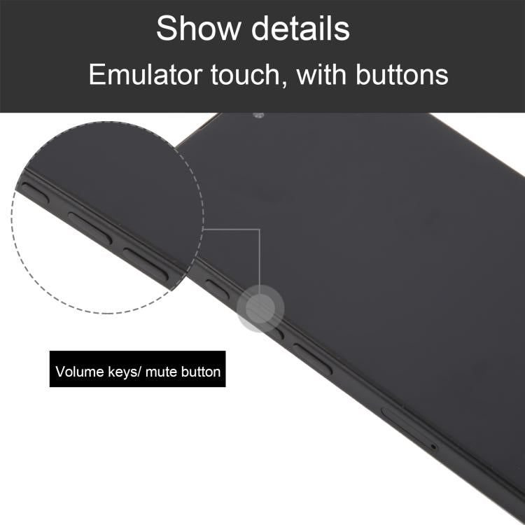 For iPhone 17 Pro Black Screen Non-Working Fake Dummy Display Model
