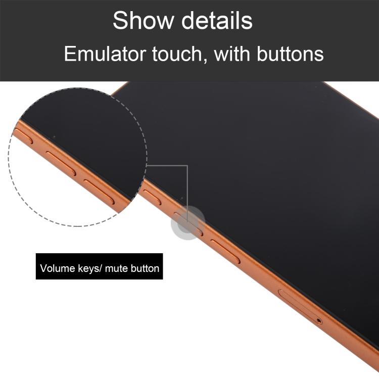 For iPhone 17 Pro Black Screen Non-Working Fake Dummy Display Model