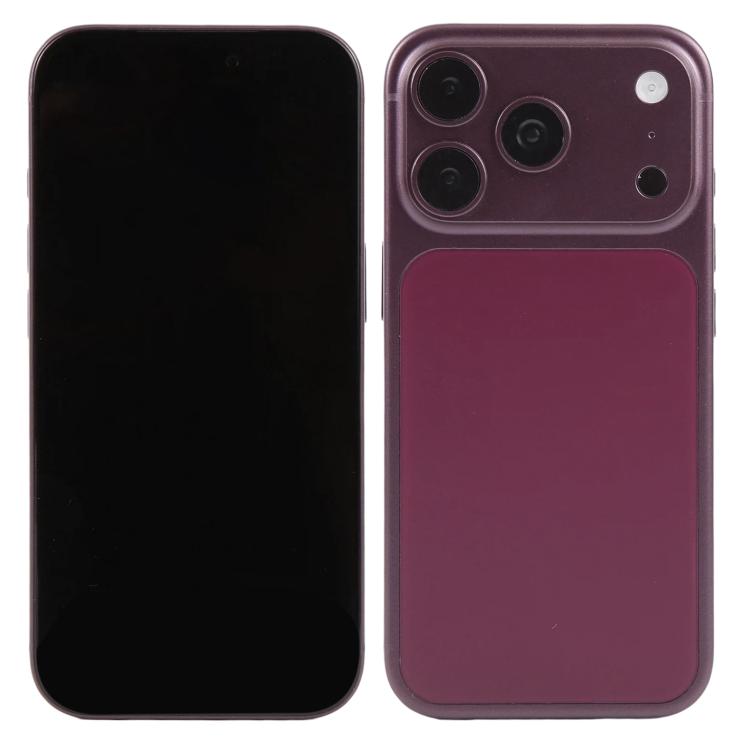 For iPhone 18 Pro Black Screen Non-Working Fake Dummy Display Model, For iPhone 18 Pro Black Screen