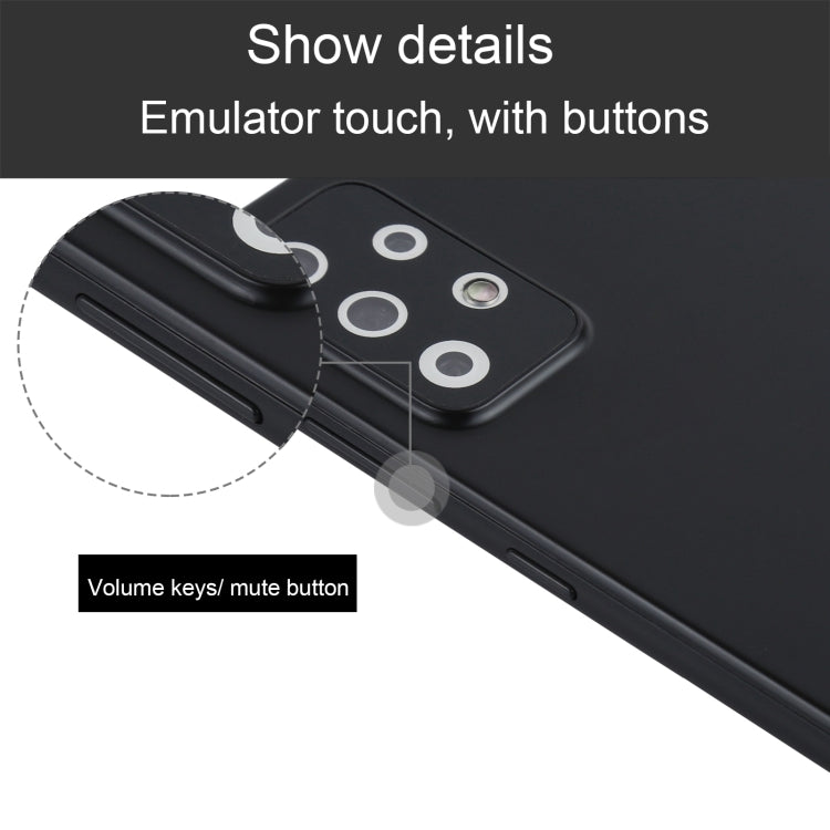 Black Screen Non-Working Fake Dummy Display Model for Samsung Galaxy A72 5G, Black Screen for Samsung Galaxy A72 5G