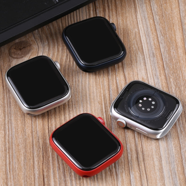 For Apple Watch Series 8 41mm Black Screen Non-Working Fake Dummy Display Model, For Photographing Watch-strap, No Watchband