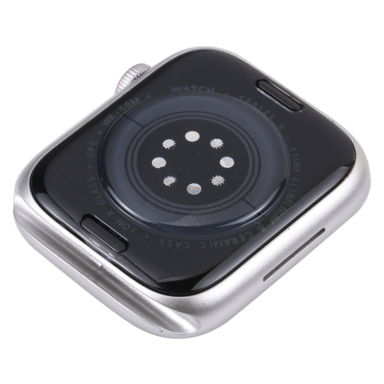 For Apple Watch Series 8 45mm Black Screen Non-Working Fake Dummy Display Model, For Photographing Watch-strap, No Watchband