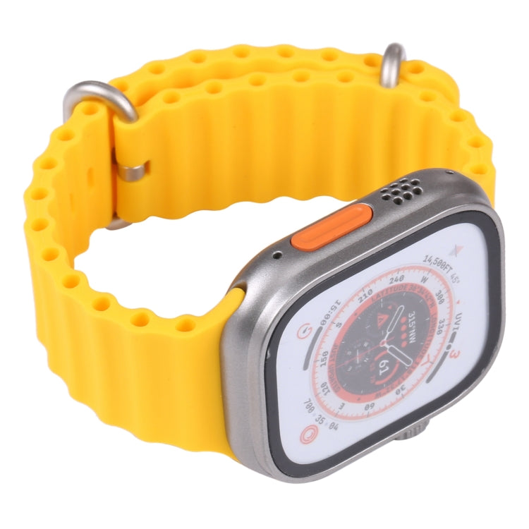 For Apple Watch Ultra 49mm Color Screen Non-Working Fake Dummy Display Model, 49mm Color Screen (Yellow), 49mm Color Screen (Dark Blue), 49mm Color Screen (White)