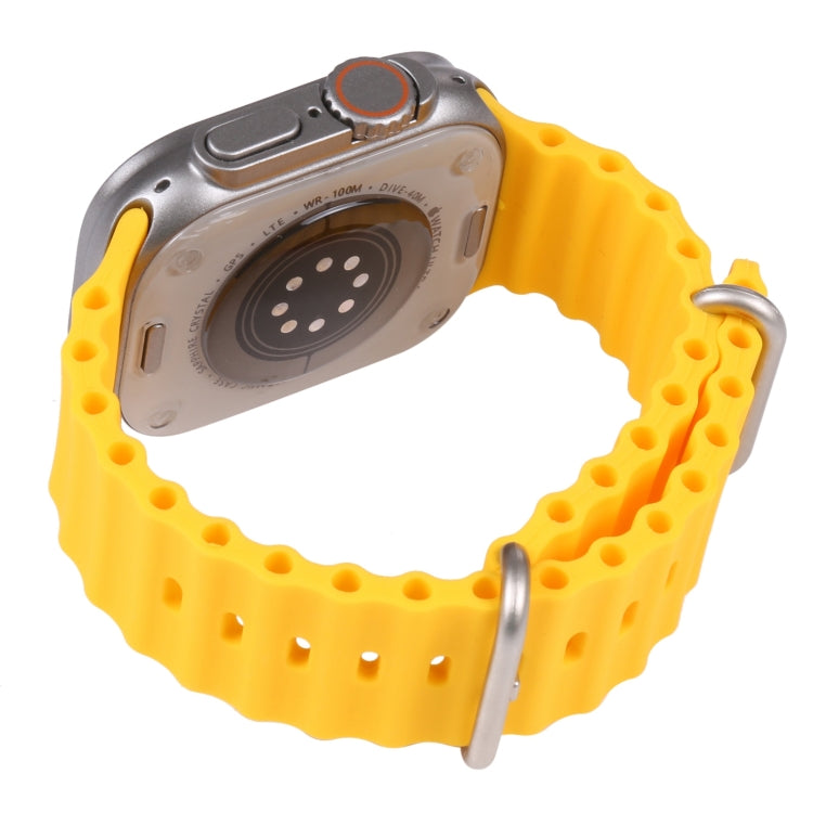 For Apple Watch Ultra 49mm Color Screen Non-Working Fake Dummy Display Model, 49mm Color Screen (Yellow), 49mm Color Screen (Dark Blue), 49mm Color Screen (White)