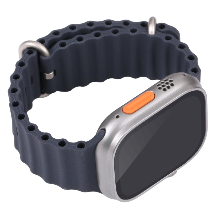 For Apple Watch Ultra 49mm Black Screen Non-Working Fake Dummy Display Model, 49mm Black Screen (Dark Blue), 49mm Black Screen (White), 49mm Black Screen (Yellow)