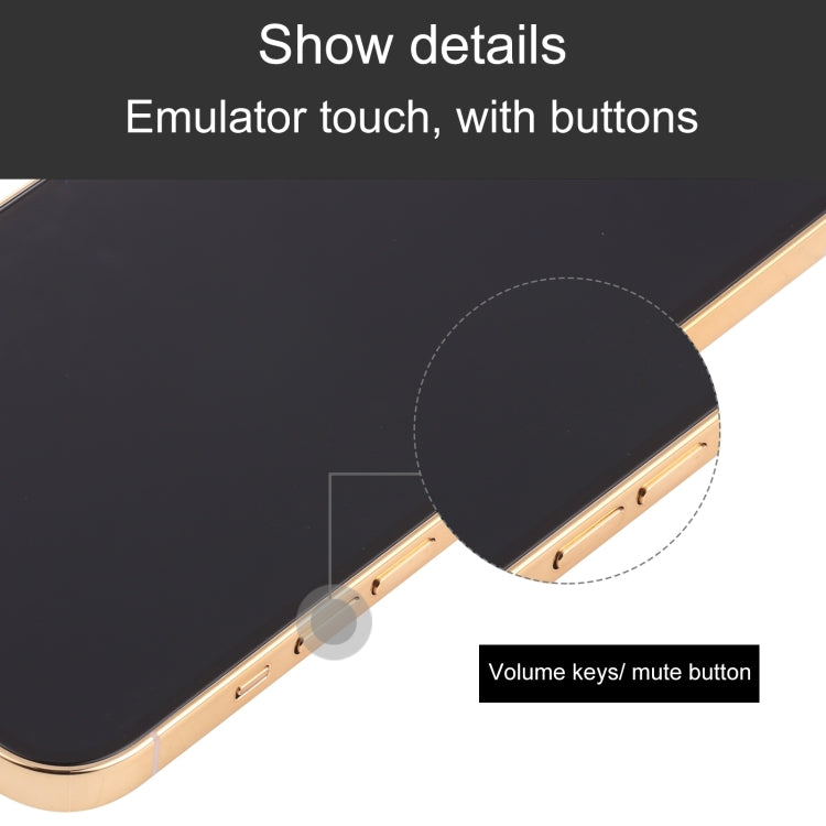 For iPhone 13 Pro Black Screen Non-Working Fake Dummy Display Model, For iPhone 13 Pro Black Screen No LOGO