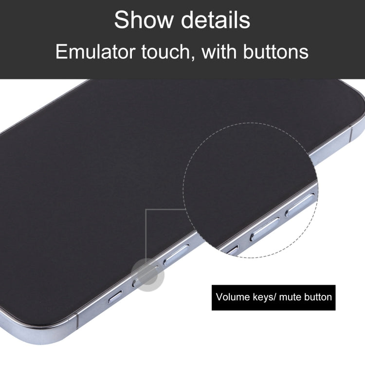 For iPhone 13 Pro Max Black Screen Non-Working Fake Dummy Display Model, For iPhone 13 Pro Max Black Screen No LOGO