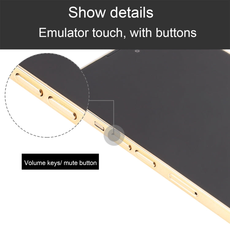 For iPhone 14 Pro Max Black Screen Non-Working Fake Dummy Display Model, For iPhone 14 Pro Max Black Screen No LOGO