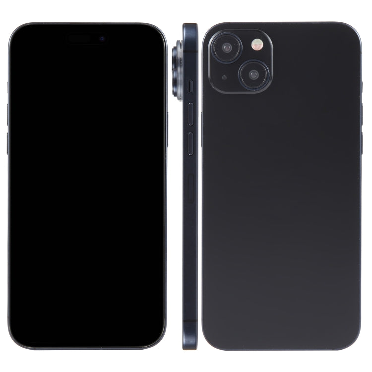For iPhone 15 Black Screen Non-Working Fake Dummy Display Model, For iPhone 15 Black Screen No Logo