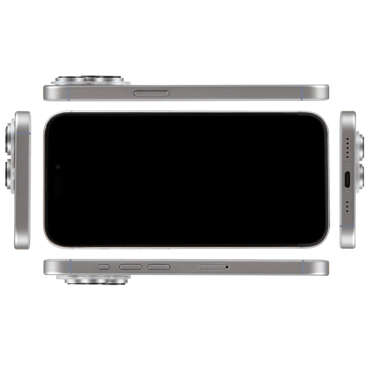 For iPhone 15 Pro Black Screen Non-Working Fake Dummy Display Model, For iPhone 15 Pro Black Screen No Logo