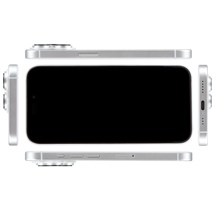 For iPhone 15 Pro Black Screen Non-Working Fake Dummy Display Model, For iPhone 15 Pro Black Screen No Logo