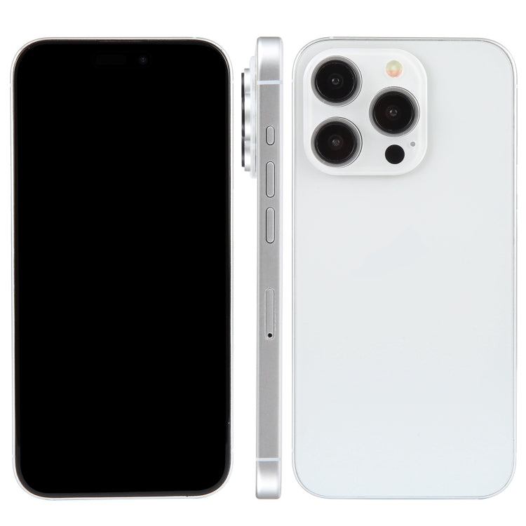 For iPhone 15 Pro Black Screen Non-Working Fake Dummy Display Model, For iPhone 15 Pro Black Screen No Logo