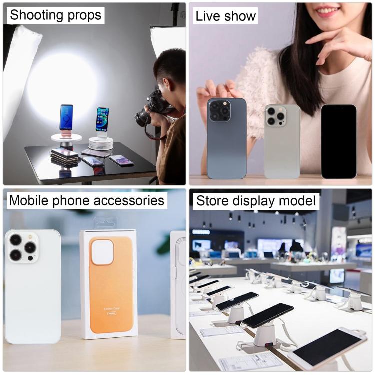 For iPhone 15 Pro Black Screen Non-Working Fake Dummy Display Model, For iPhone 15 Pro Black Screen No Logo