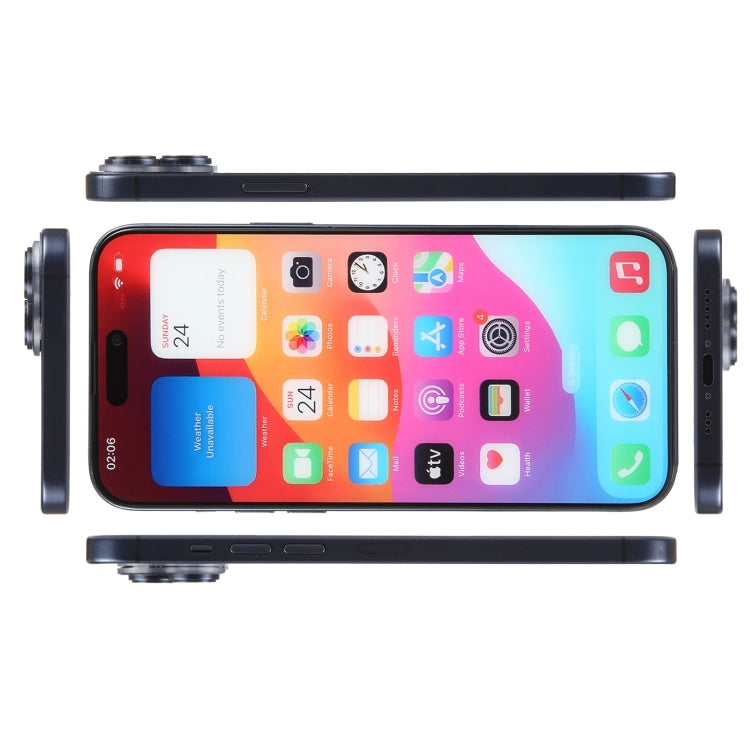 For iPhone 15 Color Screen Non-Working Fake Dummy Display Model