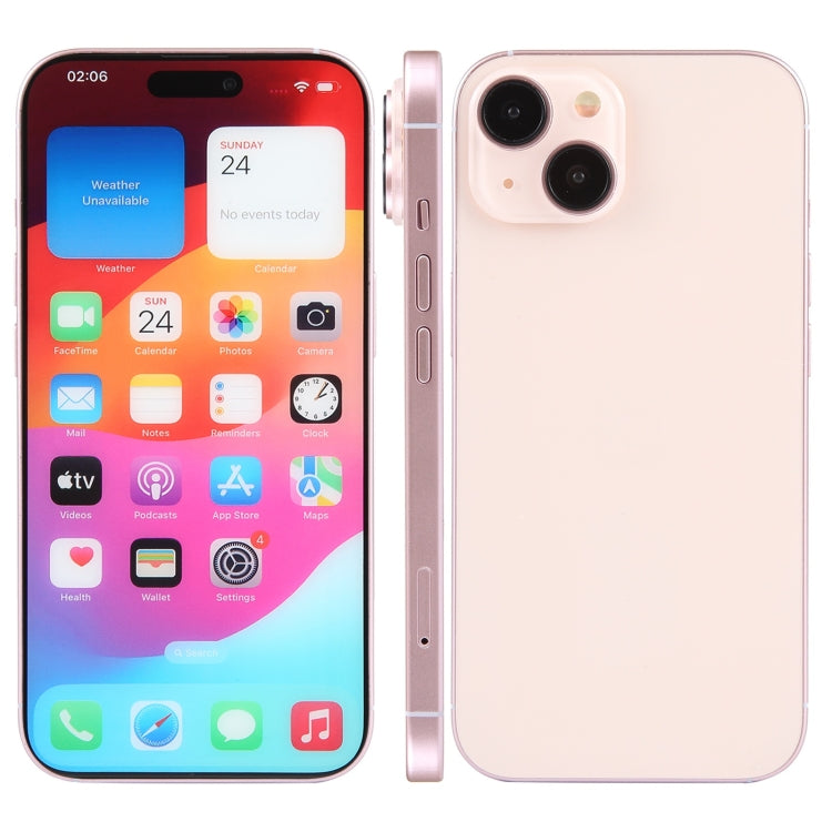 For iPhone 15 Plus Color Screen Non-Working Fake Dummy Display Model