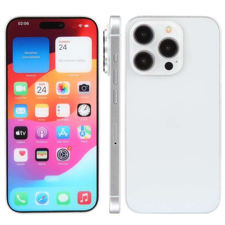 For iPhone 15 Pro Max Color Screen Non-Working Fake Dummy Display Model