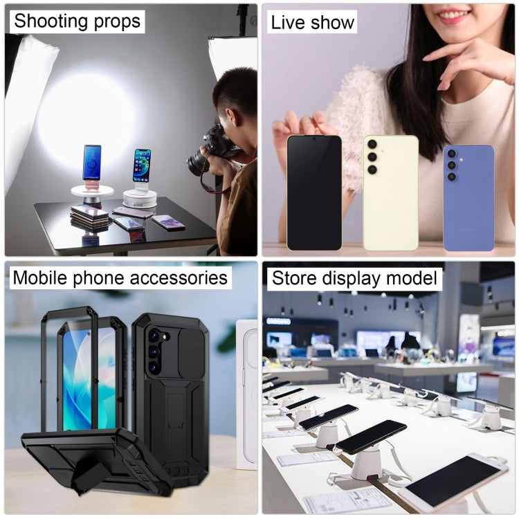 For Samsung Galaxy S24+ 5G Black Screen Non-Working Fake Dummy Display Model