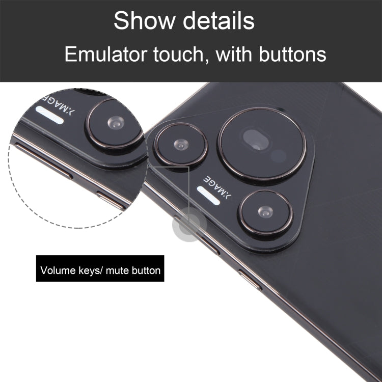 For Huawei Pura 70 Pro+ Black Screen Non-Working Fake Dummy Display Model