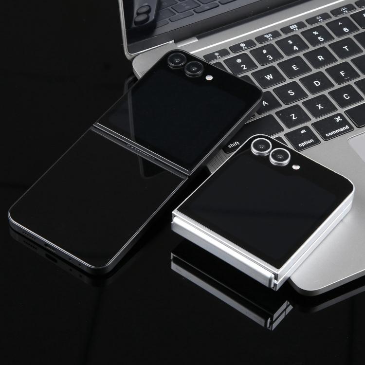 For Samsung Galaxy Z Flip6 Black Screen Non-Working Fake Dummy Display Model, For Samsung Galaxy Z Flip6 Black Screen