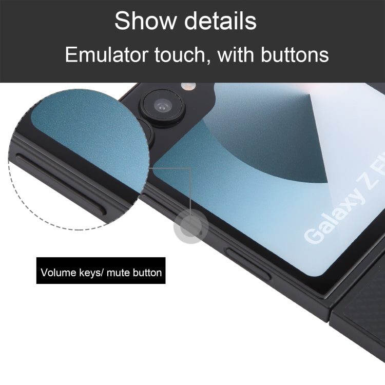 For Samsung Galaxy Z Flip6 Color Screen Non-Working Fake Dummy Display Model