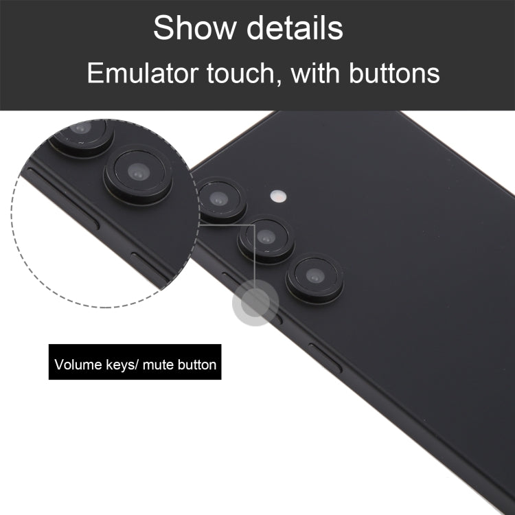 For Samsung Galaxy S24 FE 5G Black Screen Non-Working Fake Dummy Display Model
