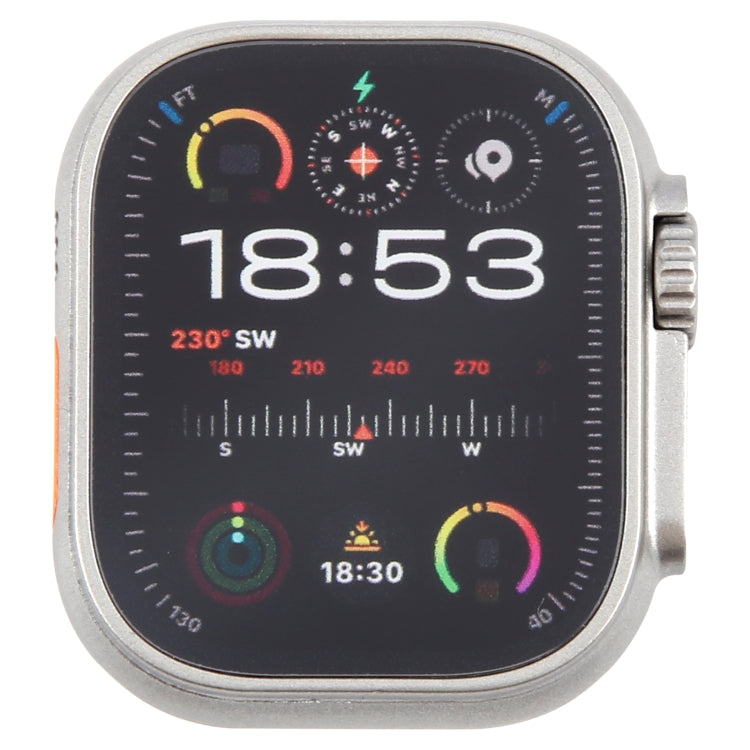 For Apple Watch Ultra 2 49mm Color Screen Non-Working Fake Dummy Display Model, Ultra 2 49mm Color Screen (Beige White), Ultra 2 49mm Color Screen (Black)