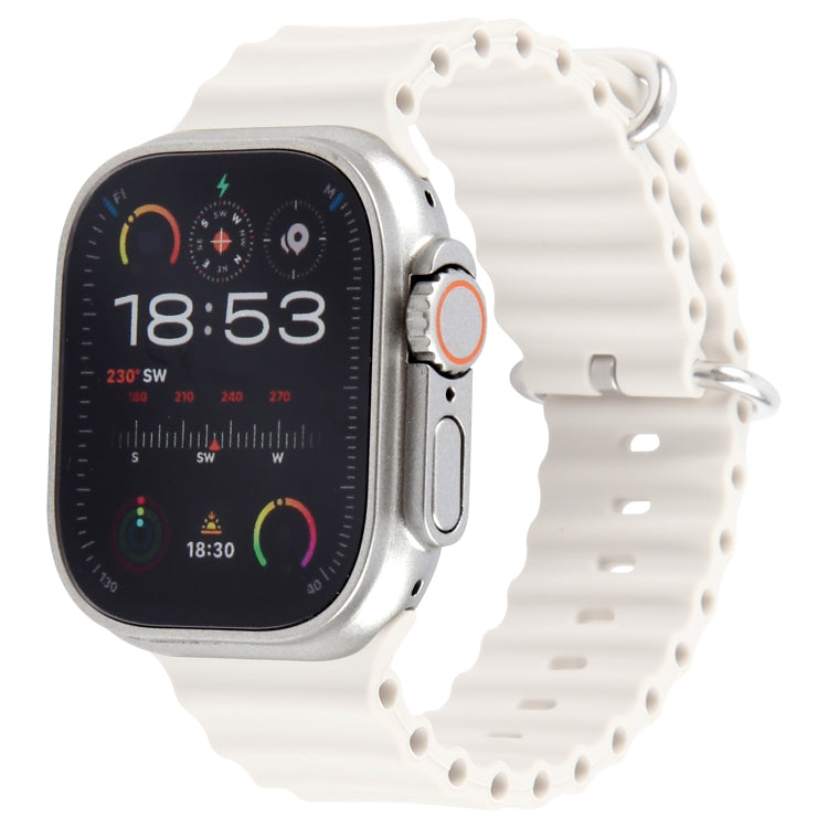 For Apple Watch Ultra 2 49mm Color Screen Non-Working Fake Dummy Display Model, Ultra 2 49mm Color Screen (Black), Ultra 2 49mm Color Screen (Beige White)