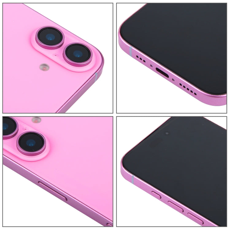 For iPhone 16 Black Screen Non-Working Fake Dummy Display Model, For iPhone 16 Black Screen